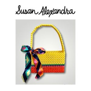 Susan Alexandra Buttercup Beaded Bag